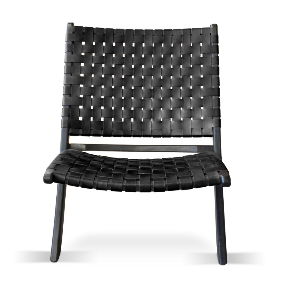Rowland Woven Chair - Black 