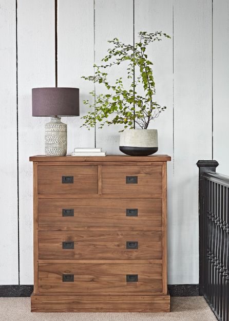 Large Concrete Pot - Black