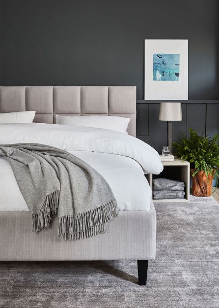Napa Upholstered Bed - Boutique