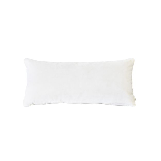 Small Lumbar Handmade Cushion- Salt