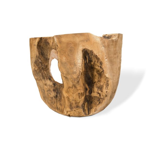 Teak Root Pot - Large