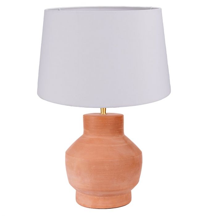 Elora Table Lamp - Natural Terracotta