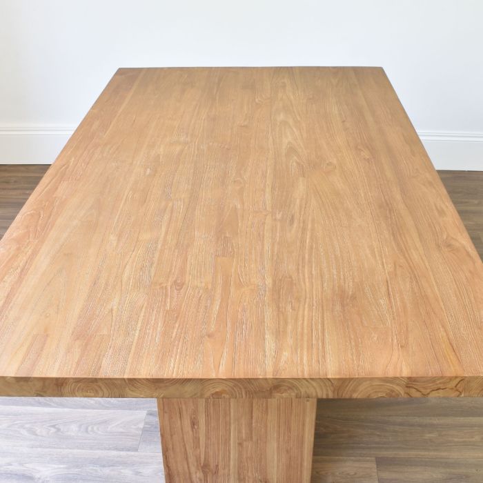 Megan Dining Table Unmilled - Outlet