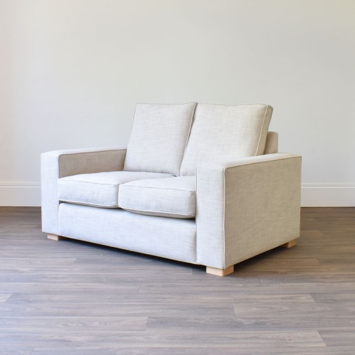 Marlowe 2 Seater Sofa in Mixed Weave Chiffon - Outlet