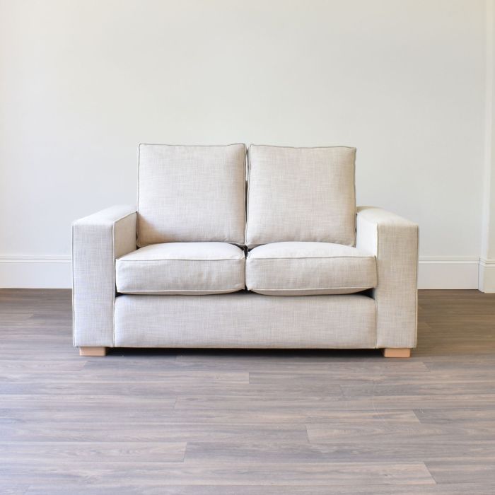 Marlowe 2 Seater Sofa in Mixed Weave Chiffon - Outlet