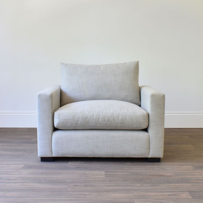 Melrose Love Seat in Mixed Weave - Olympia