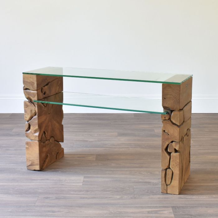 Teak Root Console Table - Outlet