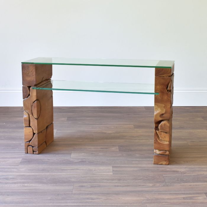 Teak Root Console Table - Outlet