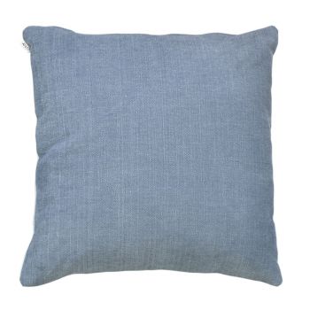 Large Handmade Cushion - Denim - Front