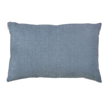 Small Handmade Cushion - Denim - Front