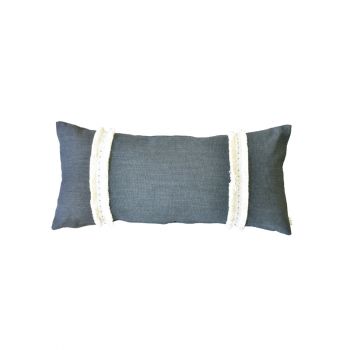 Small Handmade Lumbar Cushion - Symi