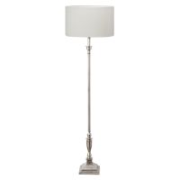 Towton Floor Lamp - Antique Silver