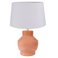 Elora Table Lamp - Natural Terracotta